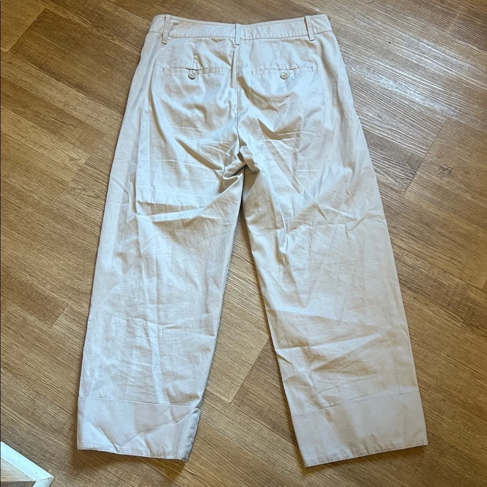 Vince cuffed khaki pants